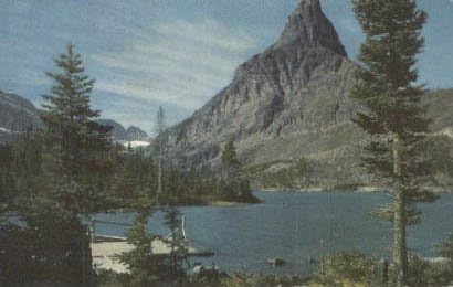 Glacier Ulusal Parkı, Montana Kartpostalı