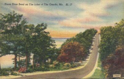 Ozarks Gölü, Missouri Kartpostalı