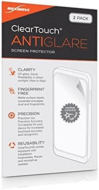 BoxWave Ekran Koruyucu ile Uyumlu Wacom Intuos Pro L (PTH-860) - ClearTouch Parlama Önleyici (2'li Paket), Parmak