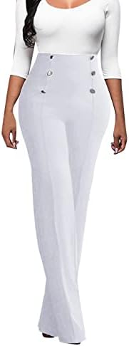 MIASHUI Etek Pantolon Kadınlar için Rahat Yaz Bayanlar Düz Renk Yüksek Bel İnce rahat pantolon rahat pantolon Kadınlar