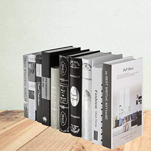 2 Pcs Moda Dekoratif Kitaplar Kitap Modeli Ciltli Modern Dekoratif Kitap Yığını Çiftlik Yığılmış Kitaplar Ekran Kitaplar