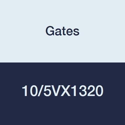 Gates 10 / 5VX1320 Süper HC Kalıplı Çentik Güç Bandı Kayışı, 5VX Kesit, 6-1 / 4 Toplam Genişlik, 35/64 Yükseklik,