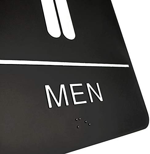 3M bantlı Erkek Tuvalet ADA Braille İşareti