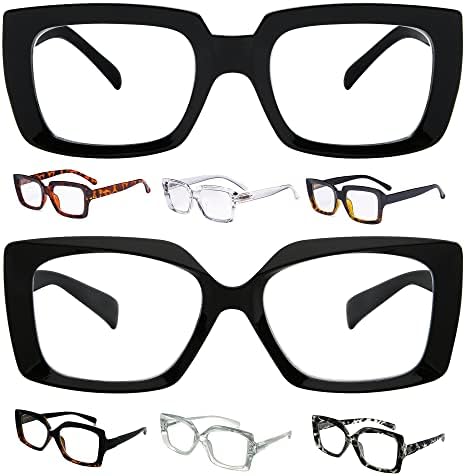 Eyekepper, Birlikte Verilen 4'lü Bayan Okuma Gözlüklerinde ve Kadınlar için 4'lü Okuyucularda %10 Tasarruf Edin +1,25