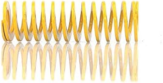 Yedek Yayı değiştirin Sarı Uzun Hafif Yük Damgalama Sıkıştırma kalıbı Kalıp Yayı Dış Çap 14mm İç Çap 7mm Uzunluk