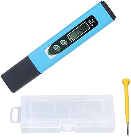 plplaaobo Kalem Tipi EC Metre, ABS LCD Ev İletkenlik Kalemi, ATC Taşınabilir Su Kalitesi Ölçüm Aracı
