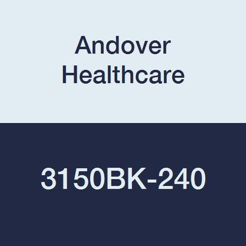 Andover Healthcare 3150BK - 240 Coflex Dokunmamış Yapışkan Kendinden Yapışkanlı Sargı, 15 'Uzunluk, 1,5 Genişlik,