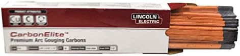 Lincoln Electric KP3802 - 3/8 Karbonelit Düz Oyma Elektrotları, 50'li paket