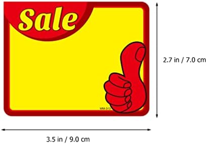 UKCOCO Fiyat Etiketleri İşaretleri-Perakende için İşaretler Çeşitli Pazar Mağaza Etiketi Promosyon Etiketleri, Pratik
