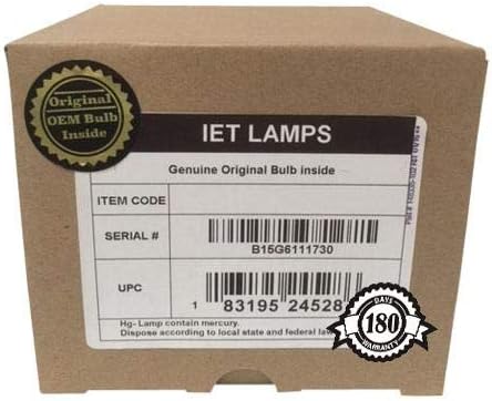 IET Lambaları-Orijinal Orijinal Yedek Ampul / lamba için OEM Konut ile HITACHI DT01871 Projektör (Philips İç)