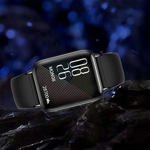 1.8 inç İzle,akıllı saat Erkekler Kadınlar için Spor 1.81 inç Ekran Smartwatch Spor İzle 100 + Spor IP67 Su Geçirmez