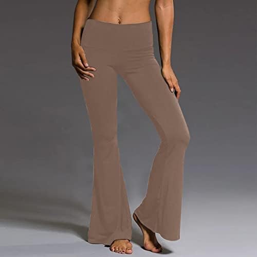 Kırpılmış Geniş Bacak Yoga Pantolon Kadınlar için Pantolon Palazzo Yoga Çan Pantolon Bel kadın Yüksek Alt Geniş Erkekler