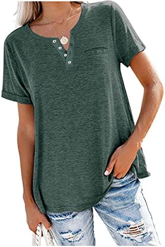 Bahar Gömlek Kadınlar için 2023 Moda, kadın Şerit Baskı Tişörtleri kısa Kollu Tişörtler Yaz Şık Casual Tops