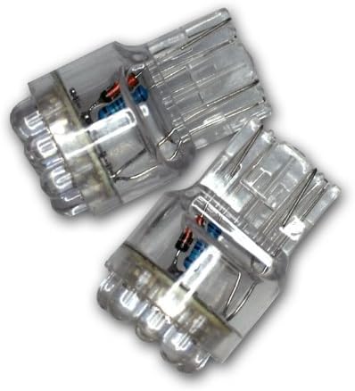 Tuningpros LEDFS-T20-A9 Ön Sinyal LED Ampuller T20 Kama, 9 LED Amber 2'li Set
