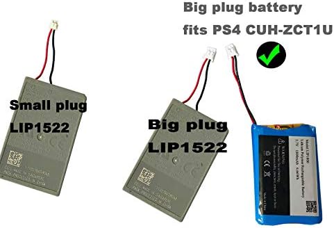 3.7 v 1800mAh Pil için PS4 Denetleyici pil değiştirme LIP1522 1000mAh Piller Paketi (CUH - ZCT1U Pil için PS4 V1-3)