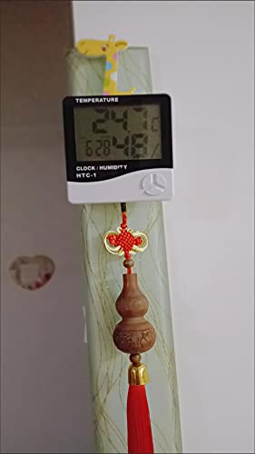 Othmro Mini Dijital Sıcaklık Nem Ölçer Ölçer Siyah Kapalı Termometre Higrometre LCD Ekran Santigrat °C Humidors için,