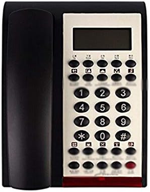XJJZS Siyah Telefon, Küçük işletmeler ve Ev Makineleri için Kablolu Telefon Sistemleri Antika Telefon, Ofis, otelrenk,