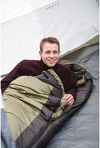 Coleman North Rim Soğuk Hava Mumya Uyku Tulumu, Büyük ve Uzun Yetişkinler için 0°F Uyku Tulumu, Sıcaklık ve Havalandırma
