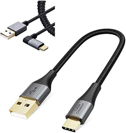 USB A'dan C'ye 0.8 ft Sarmal USB A'dan C'ye 5ft ile Paket