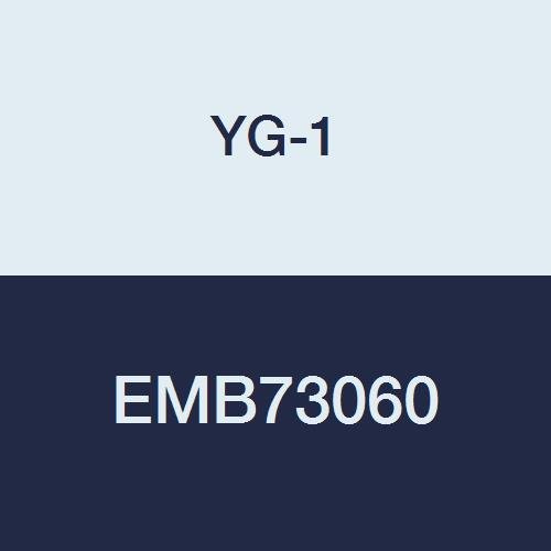 YG-1 EMB73060 6.0 mm Karbür V7 Değirmen INOX End Mill, 5 Flüt, Düzenli Uzunluk, 57mm Uzunluk