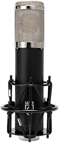 Lauten Ses Siyah LA - 320 Büyük Diyaframlı Tüp Kondenser Mikrofon-Siyah