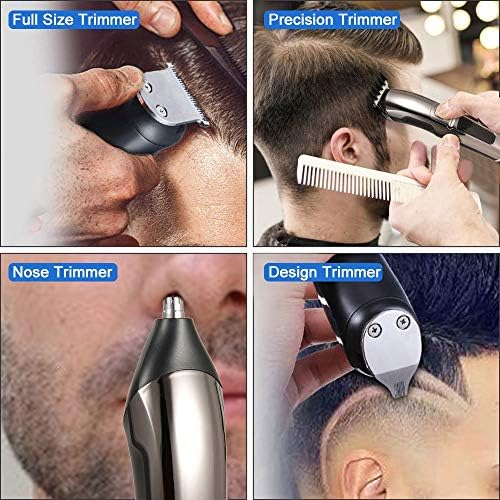 WJCCY Profesyonel Dijital Saç Düzeltici Şarj Edilebilir Elektrikli Saç Kesme Makinesi Düşük Gürültü erkek Akülü Saç