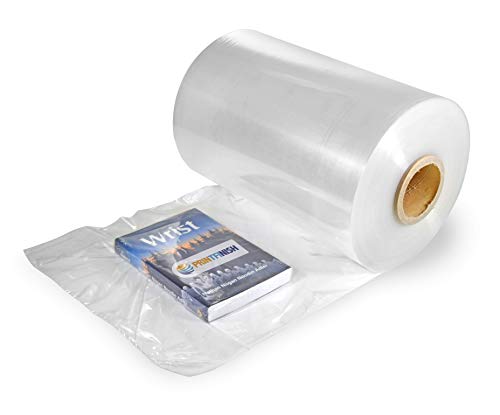 PrintFinish Shrink Wrap Film 12 x 3,500 ' ısı Wrap POF orta kat-Poliolefin 75 ölçer yüksek kalite ağır