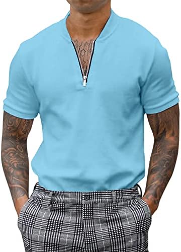 En iyi Erkek Setleri 2 Parça Kıyafetler Gömlek Moda Eşofman Rahat Seti Artı Boyutu Kısa Kollu ve pantolon seti Tüm