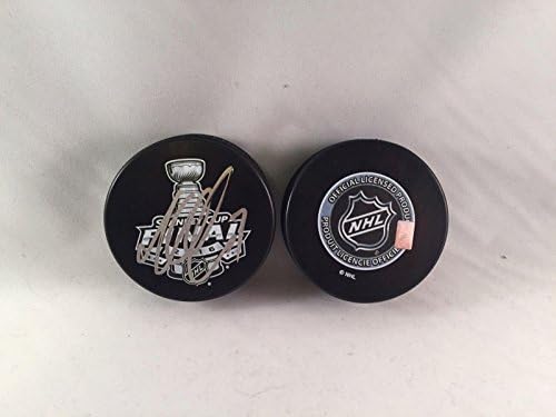 Matt Cullen Pittsburgh Penguins İmzalı Stanley Kupası Logo Diski-İmzalı NHL Diskleri