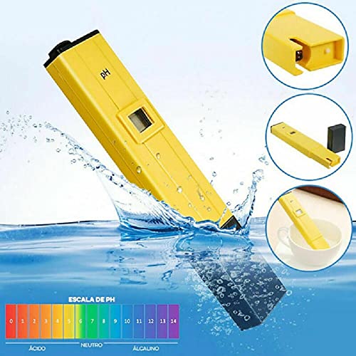 3.1 * 2 * 15.1 cm Ölçüm Aralığı Dijital ph ölçer Kalem Test Cihazı Akvaryum Havuz Deneyi