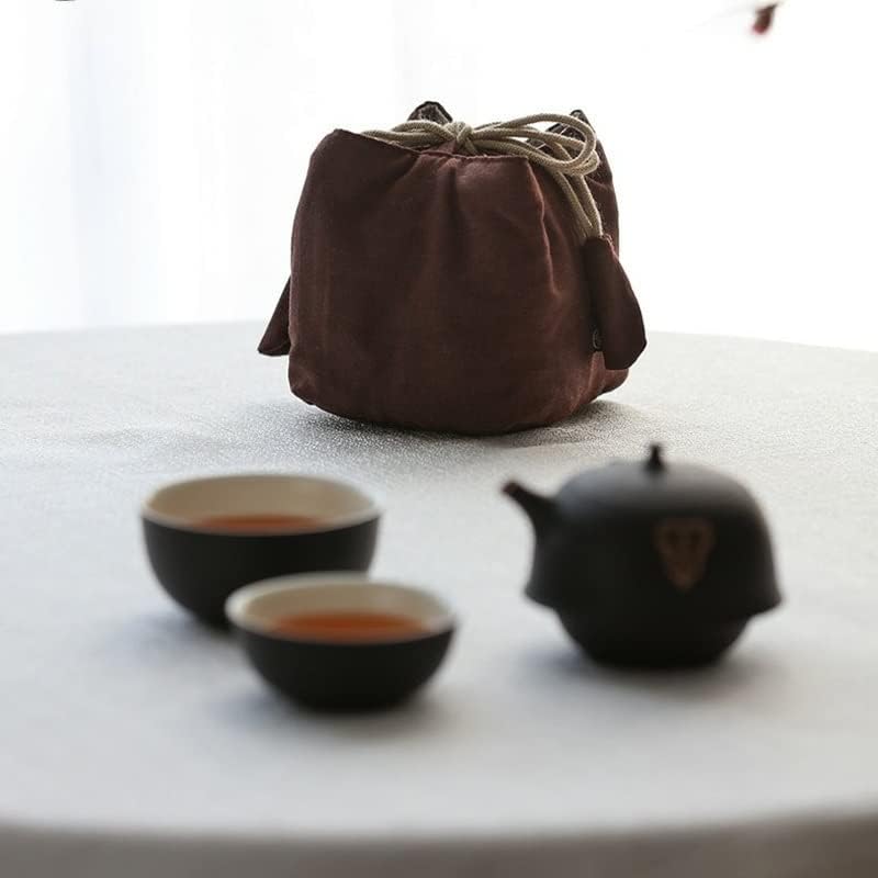 SDFGH Ev seyahat hediyesi Çay Taşınabilir Set Seramik çay seti Seramik Ev Ev Çay İçme Seti