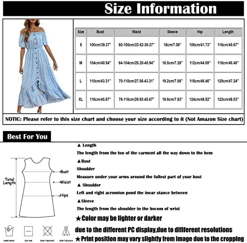 NOKMOPO Günlük Elbiseler Kadınlar için Moda Kısa Kollu V Yaka Dantel Up Elbise Bayan Elbiseler