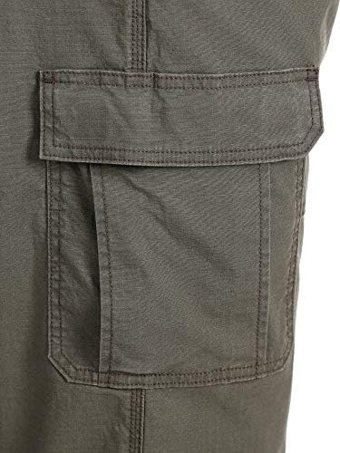 Wrangler erkek Beş Yıldızlı Premium Rahat FİT Esnek Kargo Pantolon (Zeytin Sıkıcı Yırtılmaz)