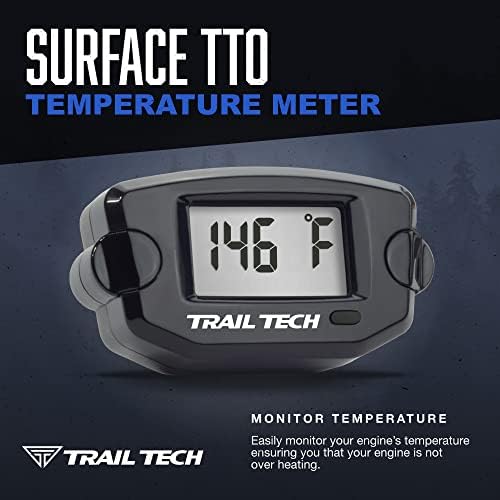 Trail Tech 742-EF4 TTO Sıcaklık Dijital Ölçer 7mm radyatör kanadı Sensörü