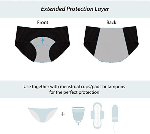 Funcy Kadın Adet Dönemi Koruyucu Külot Sızdırmaz Kısa Doğum Sonrası Kanama İç Çamaşırı (3-5 Paket)